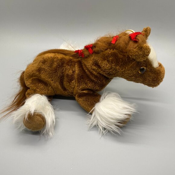 Ty Beanie Babies 2001 Hoofer the Clydesdale Horse - Picture 4 of 9